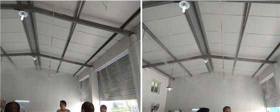 明業(yè)通訊電子有限公司車(chē)間噴霧降溫工程案例
