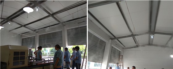 明業(yè)通訊電子有限公司車(chē)間噴霧降溫工程案例